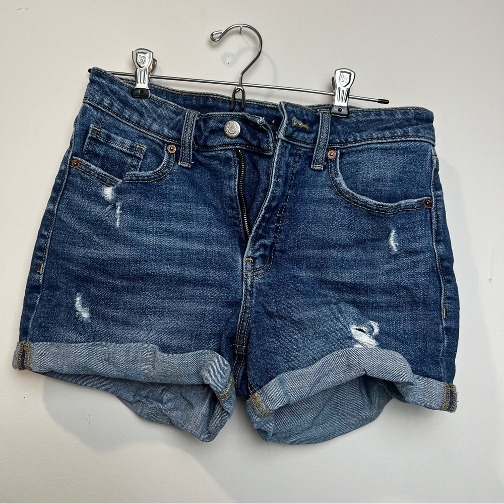Old Navy Dark Blue Jean Shorts